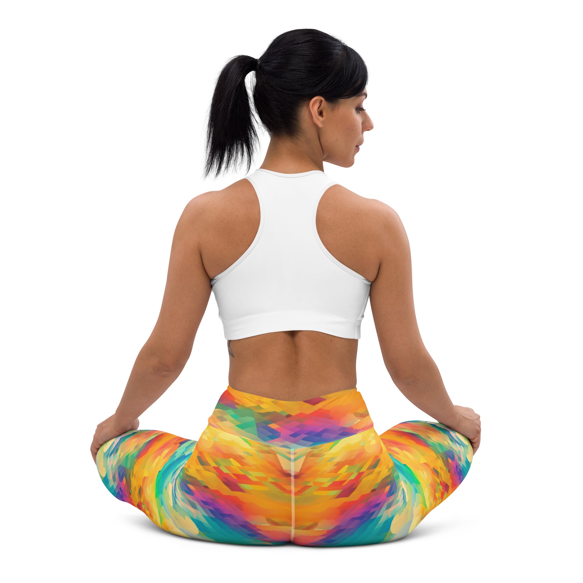 Yoga Leggings Rainbow cloud III