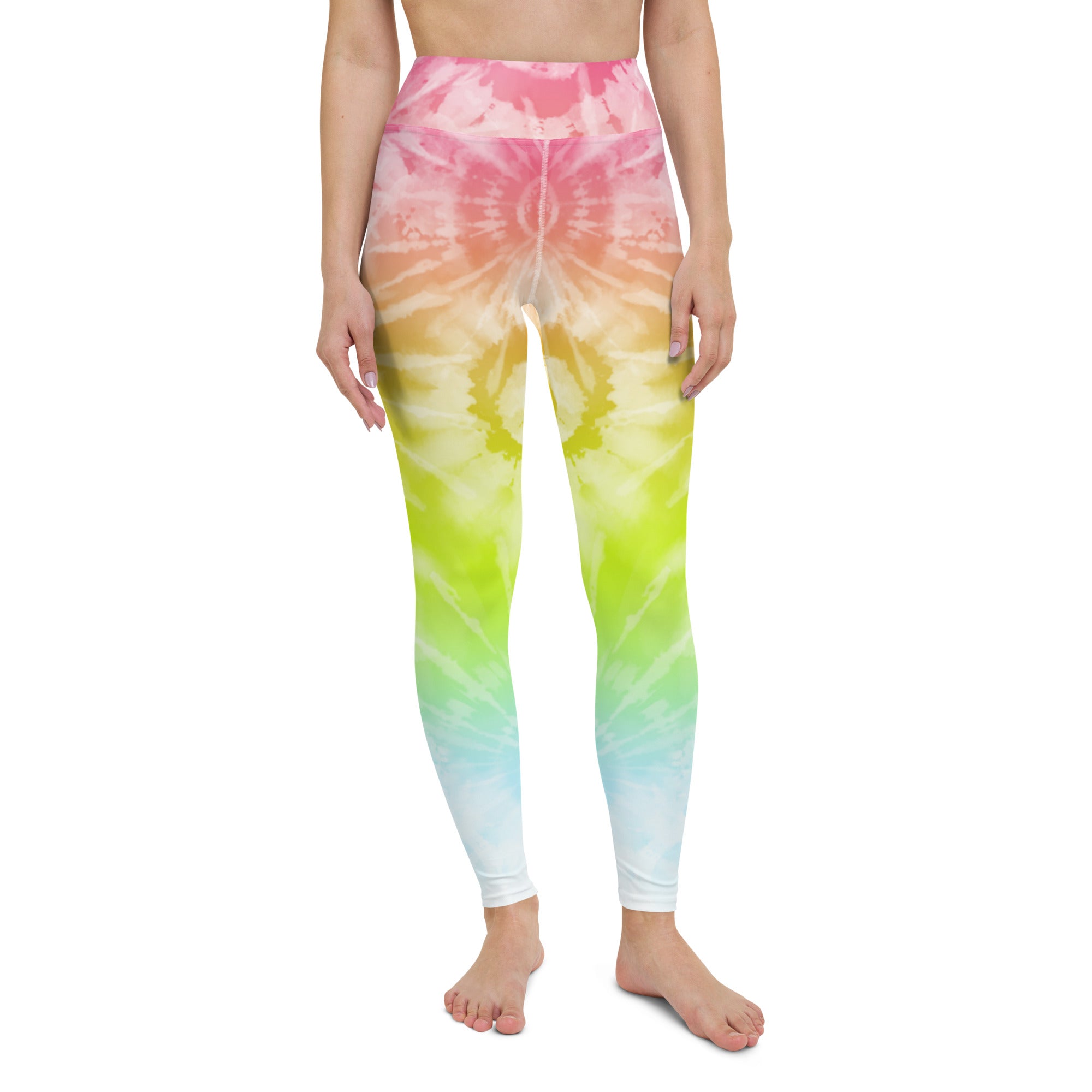Yoga Leggings Tie dye Multicolour Stars