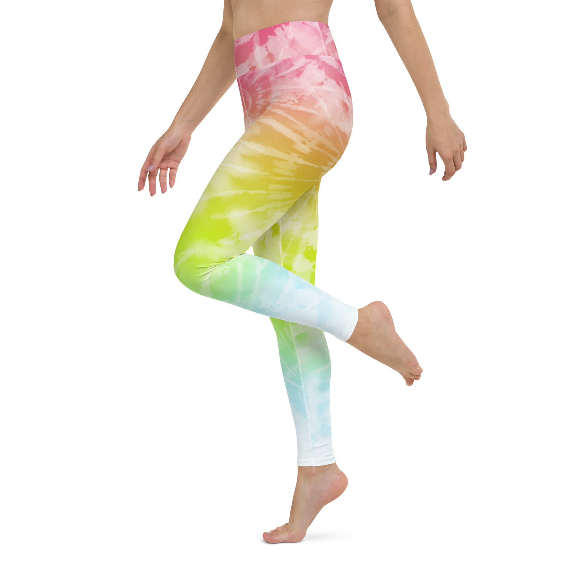 Yoga Leggings Tie dye Multicolour Stars