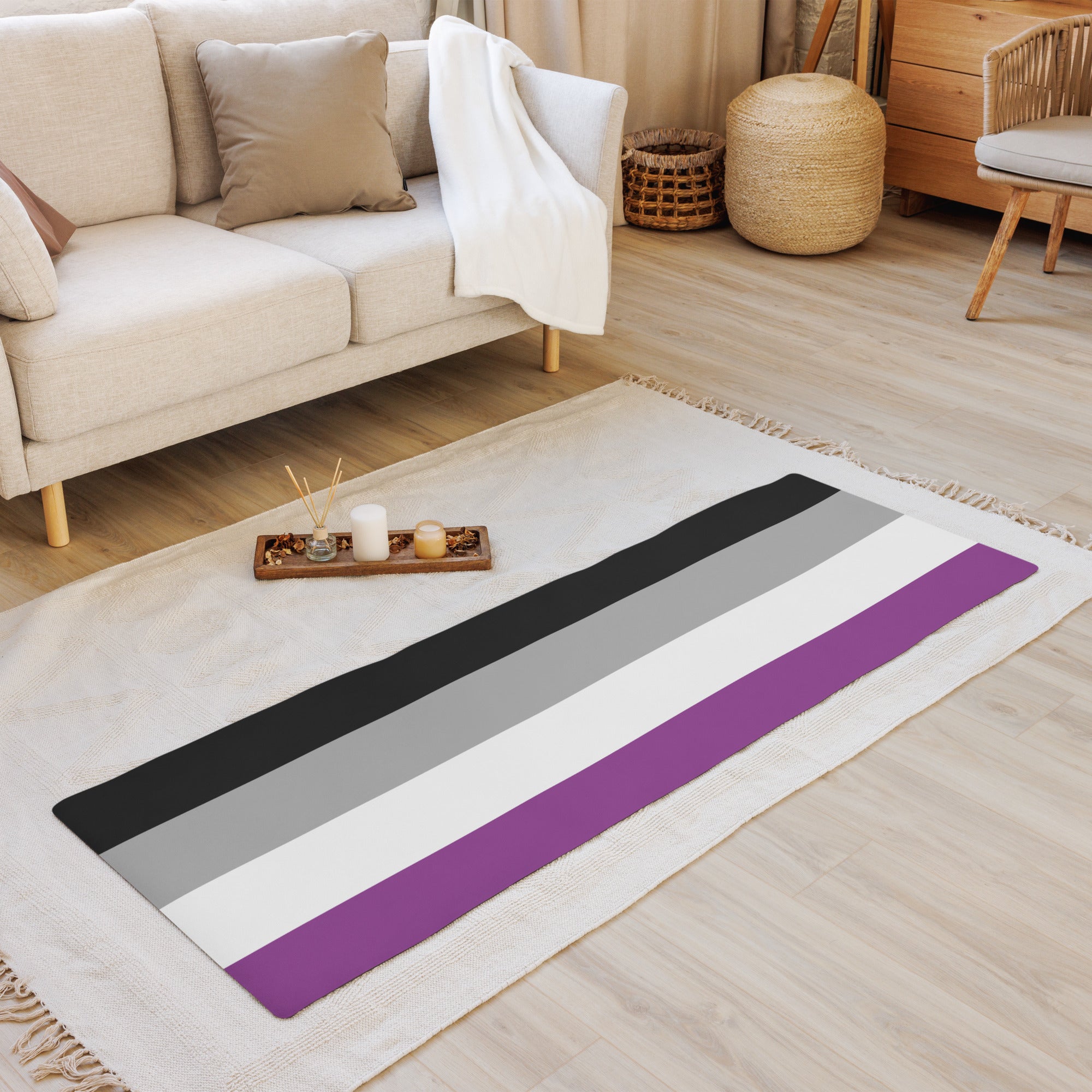 Yoga mat Asexual