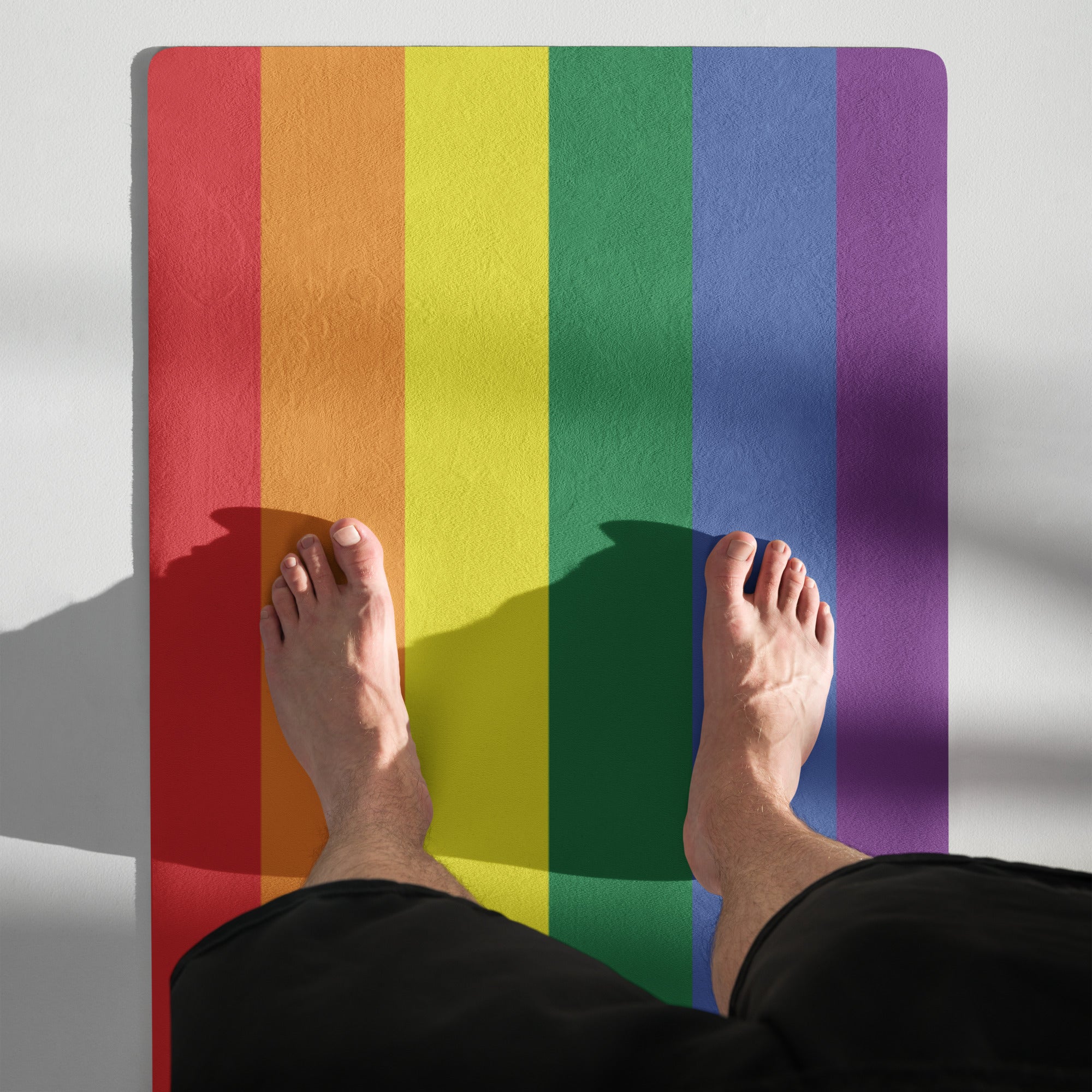 Yoga mat Progress Pride