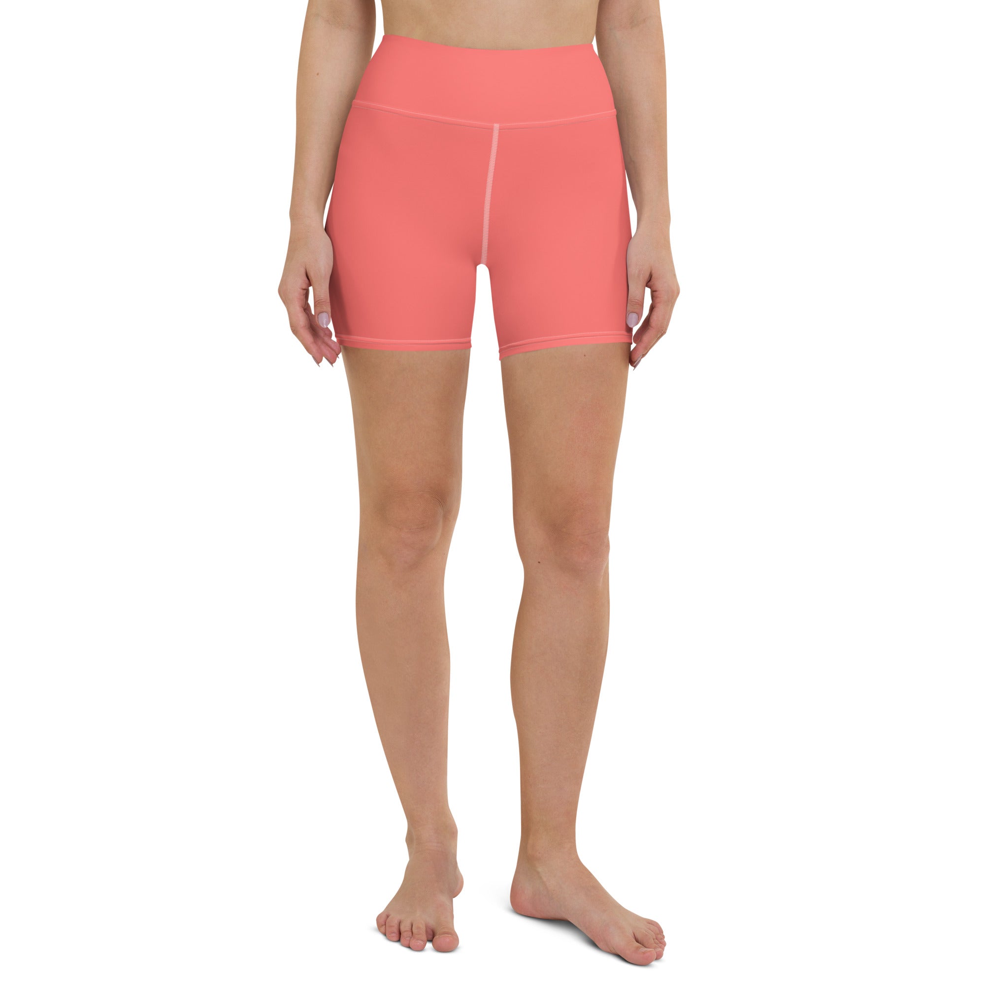 Yoga Shorts Coral