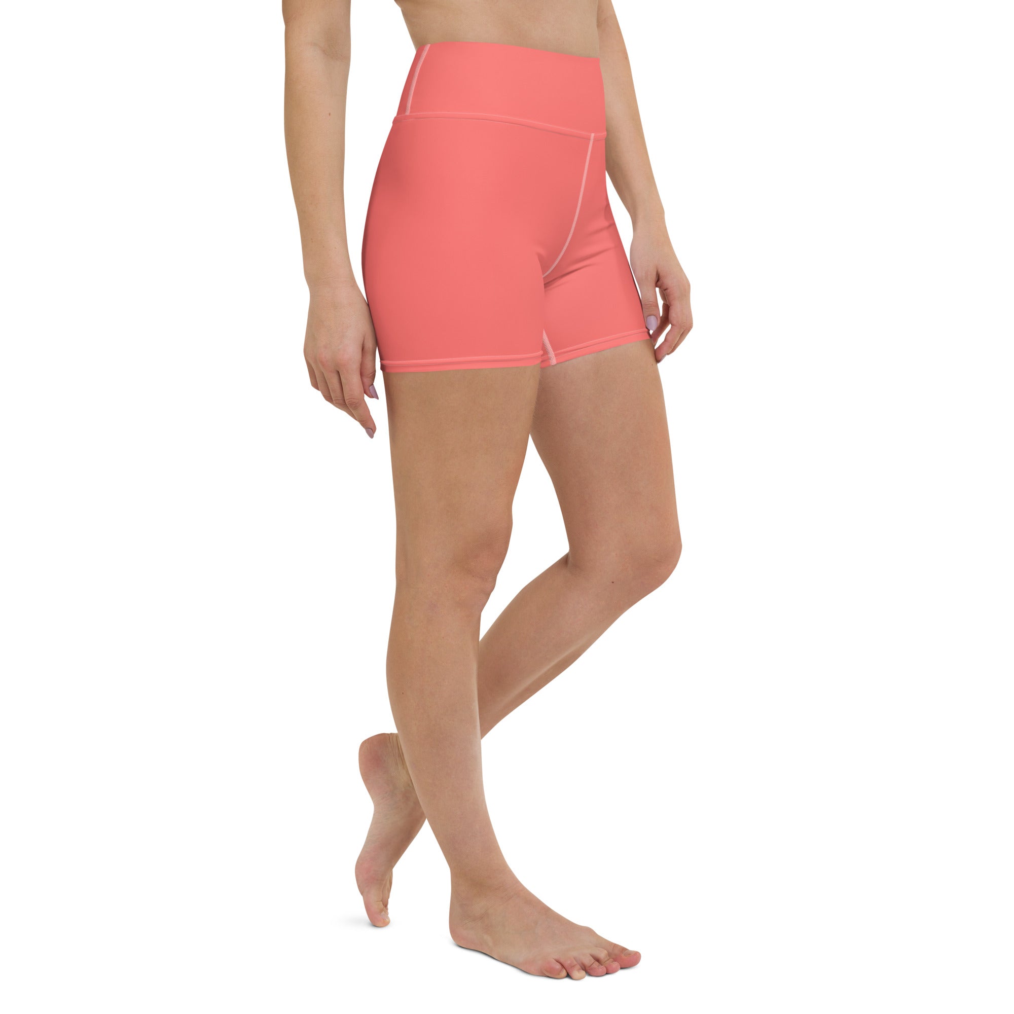 Yoga Shorts Coral