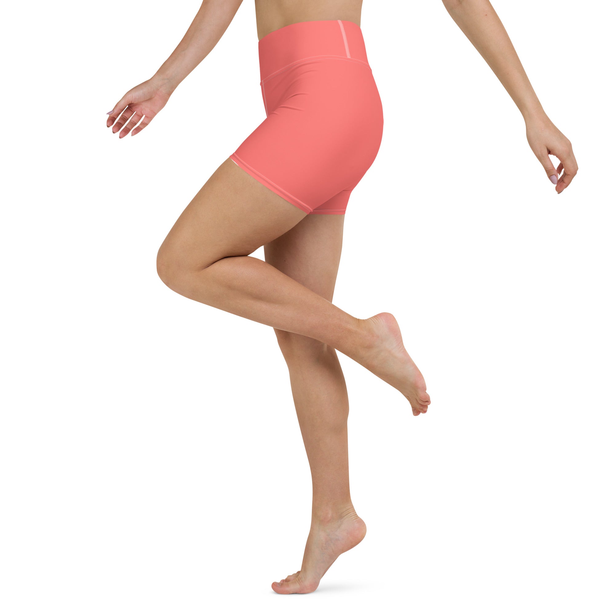 Yoga Shorts Coral