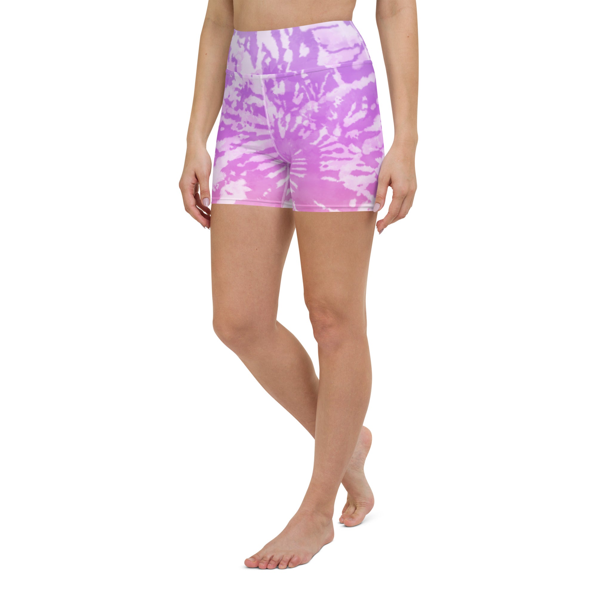Yoga Shorts Tie Dye Spirals I