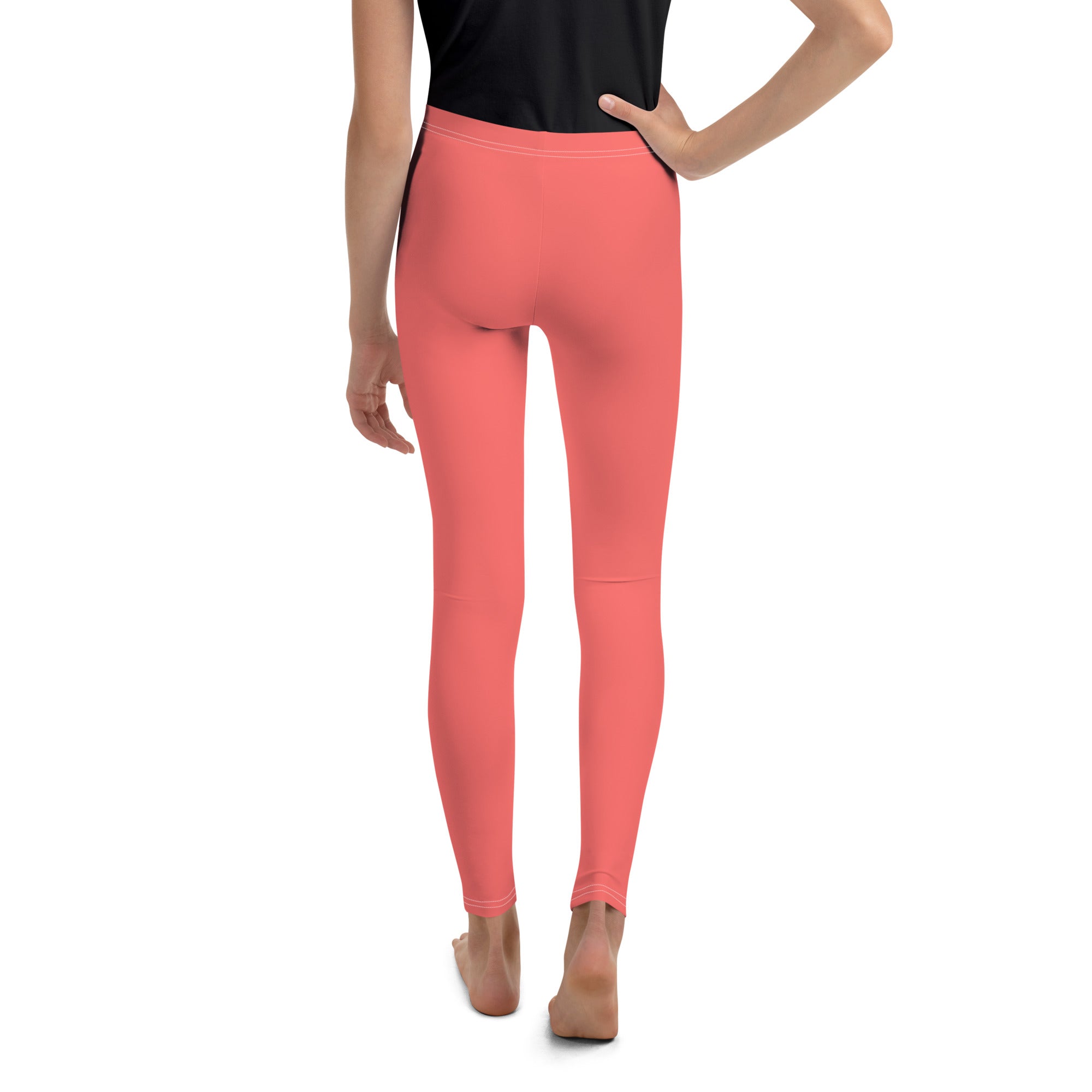 Youth Leggings Coral