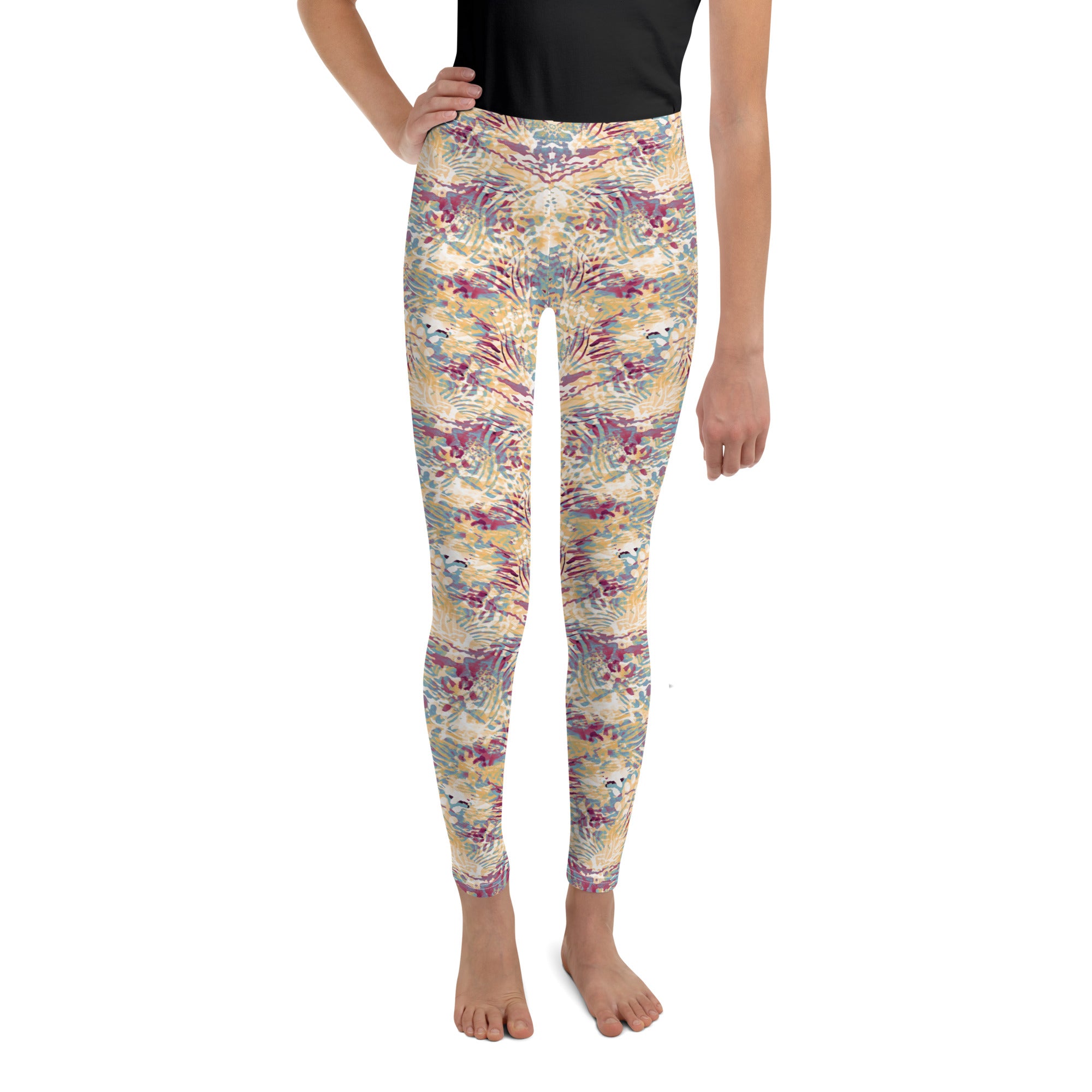 Youth Leggings Wilderness Design I