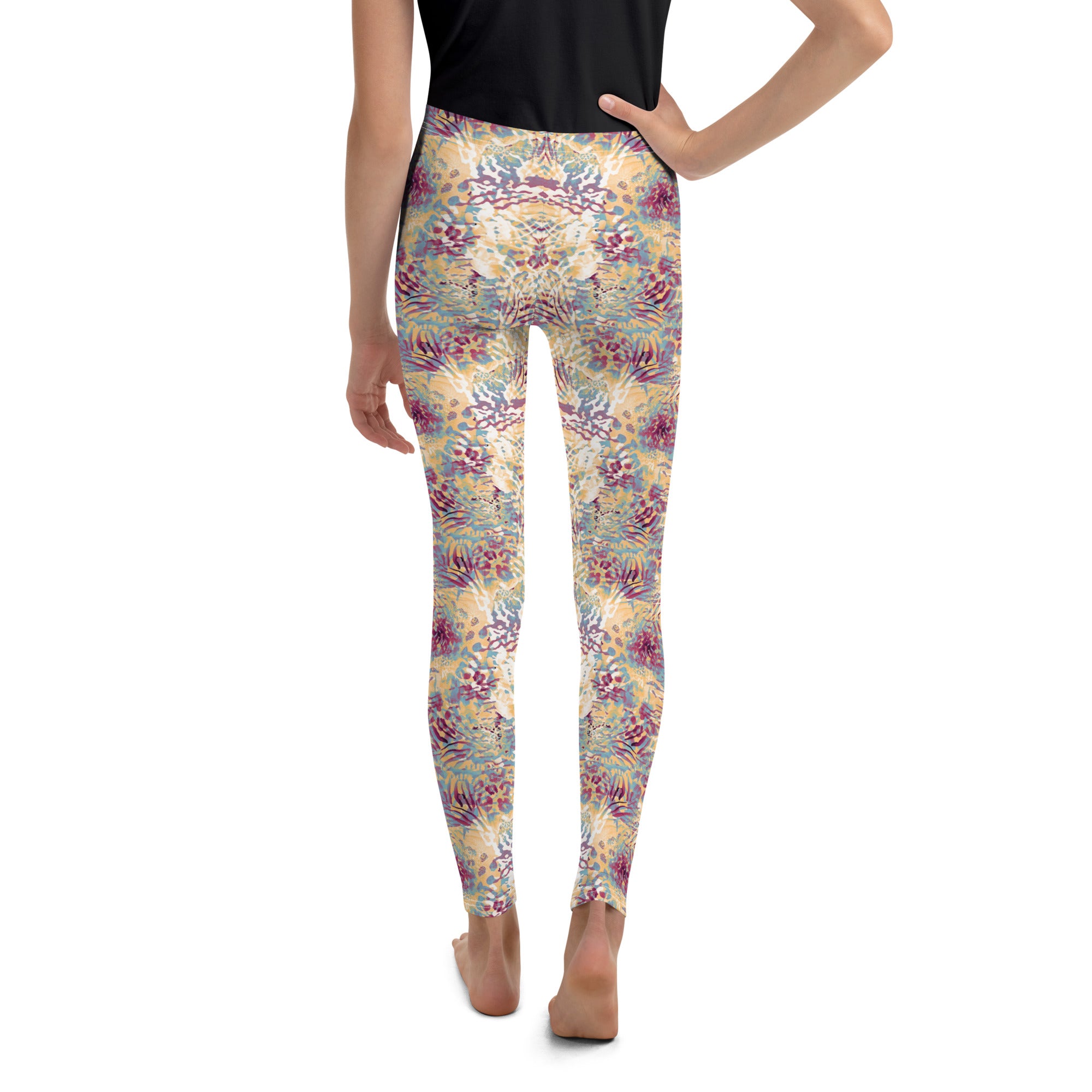 Youth Leggings Wilderness Design I