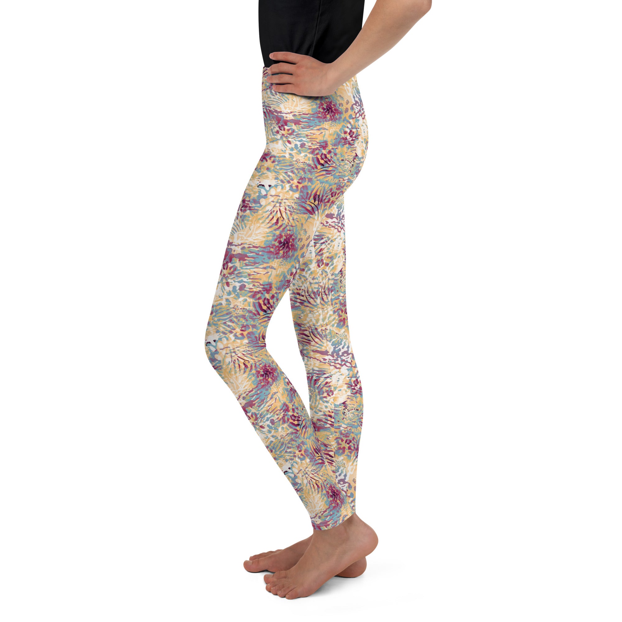 Youth Leggings Wilderness Design I