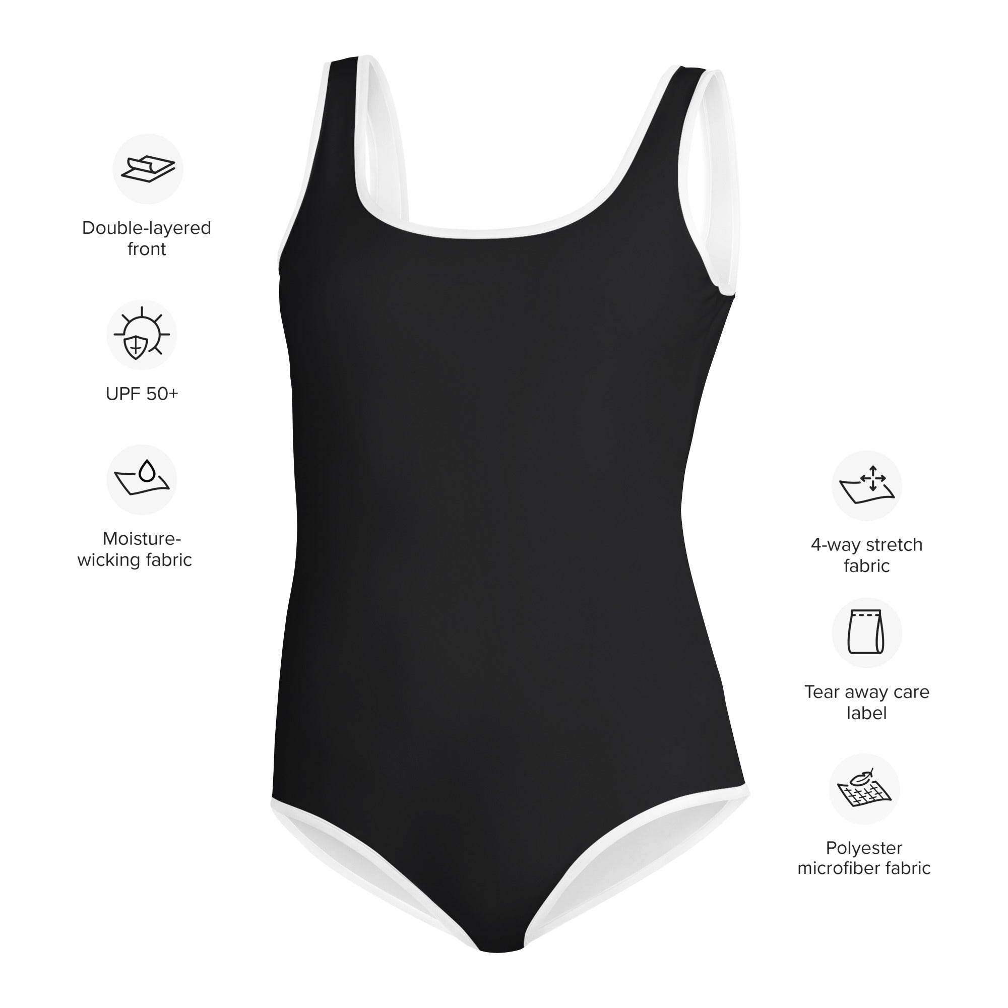 Youth Swimsuit Black